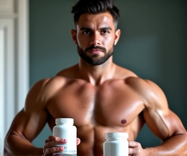 Men's health supplements and wellness products