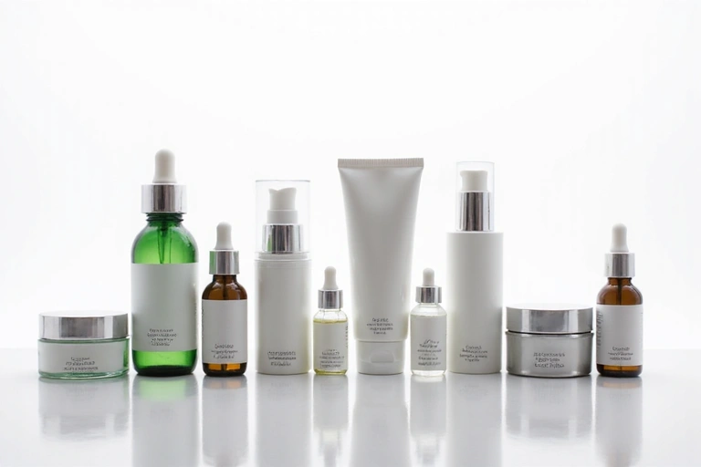 Variety of skincare products for different skin concerns and types